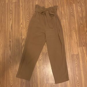 Tan H&M Paperbag Tousers